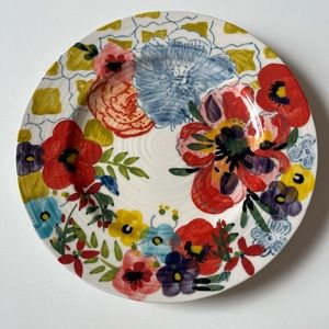 Anthropologie Estudio Flores Sissinghurst Castle 8” Salad or Dessert Plate